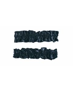 1920's Black Armbands / Garters Pack 2 (51564TF)