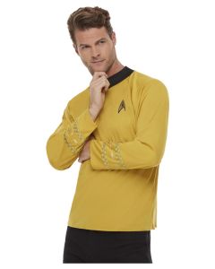 Star Trek - Captain Kirk - Gold Uniform Top - Adult Costume (SM52338)
