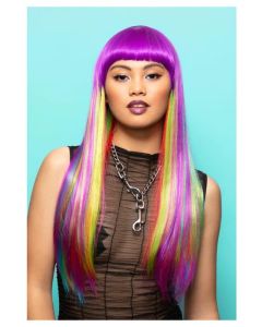 Manic Panic Vivid Rainbow Downtown Diva Wig (SM52515)