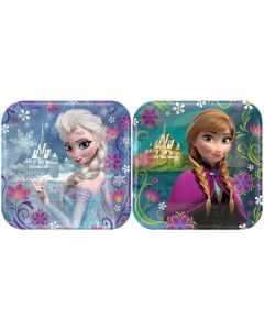 Frozen Lunch Plates 17 cm -  (Pack of 8) -  Assorted Designs (541416.99AM)
