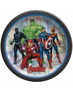 Marvel Avengers Powers Unite - Paper Plates Round 17cm (Pack of ?? (542478AM)