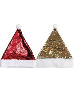 Reverse Sequin Santa Hat (C1742)