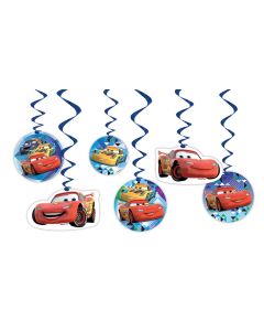 Disney Cars Party - Hanging Decorations Pack 6 (E2105)