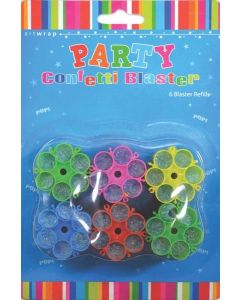 Confetti Blaster Refill - Pack 6 (E1897)