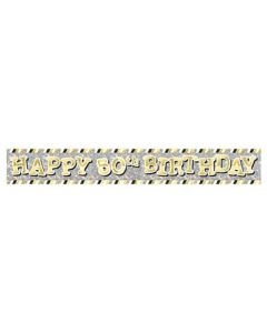 50th Birthday Banner - Foil Balloon Banner (E3156 )