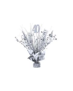 40 Number Silver Star Spray / Pick Onion (E3175)