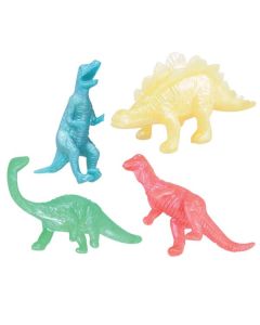 Stretchy Dino - Pack 4 - Party Favour (E3699)
