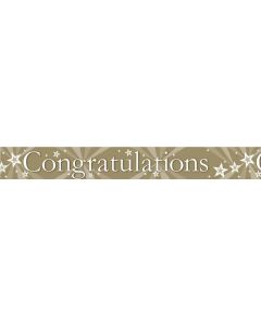 Congratulations Banner (E44217)