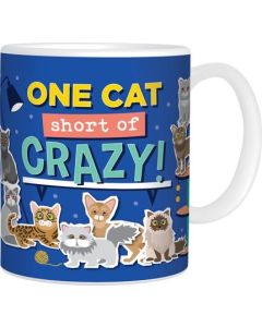 Crazy Cat Mug (E4645)