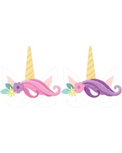Unicorn Party - Mask(Pack of 8) (E4942)