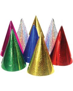 Party Hat Holographic(Pack of 8) (E4985)