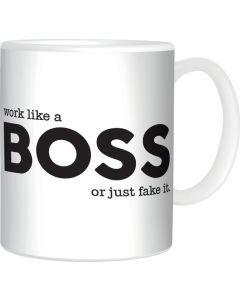 Work Like A Boss - Mug (E3985)