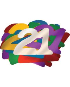 Giant Confetti - 21st Birthday 30 Pack (E4029)