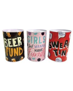Money Tin Frankly Funny (E5794)