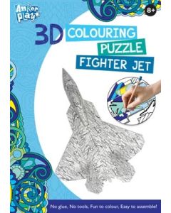 Fighter Jet 3d Puzzle Mix Game (E5980)