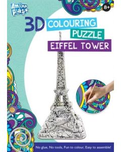 Eiffal Tower 3d Puzzle Mix Game (E5987)