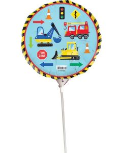 Construction - 22cm Foil Balloon (E5057 )