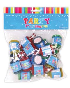 Party Poppers - Pack 50 (E964)