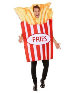 Fries / Chips - One Size - Adult Costume (SM55008)