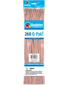 260Q Bag 50 - Rose Gold - Latex Balloons (57346Q)
