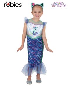 Mercat Mermaid Gabby's Dollhouse Child Costume (RUB5820P)