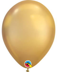 Gold Chrome - 28cm (11 Inch) Latex Balloon (58271Q)