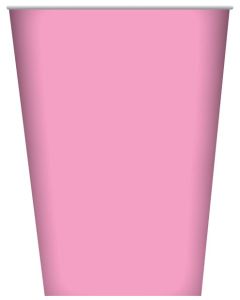 Paper Cups - Pink - (Pack of 8) (E6877)