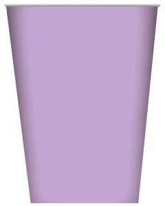 Lavender Paper Cups - (Pack of 8) (E6879)