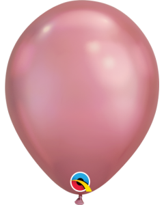 Mauve Chrome - 28cm (11 Inch) Latex Balloon (58275Q)