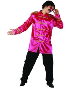 Pink Rockstar - Adult Costume (Beatles) (LU079)