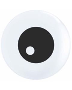 Eyeball Top Print - 12cm (5 Inch) Latex Balloon (60299Q)