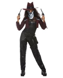 Dark Spirit Western Cowgirl Adult Costume (SM63009)