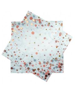 Sparkling Fizz Rose Gold - Napkin (Pack of 16) (635739A)