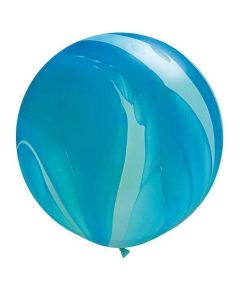 Blue Agate - 30 Inch Latex Balloon (63756Q)