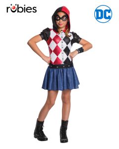 Harley Quinn DCSHG Hoodie Child Costume (RUB641072)