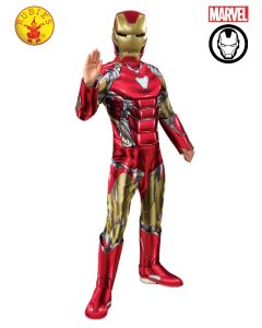 Iron Man Deluxe - Medium 6-8 Years - Child Costume (RUB6517)