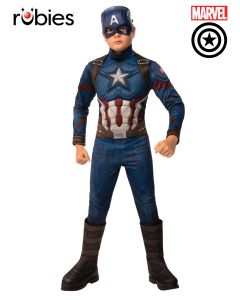 Captain America Deluxe Child Costume (RUB6530P)