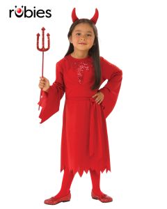 Red Devil Girls Child Costume (RUB700108)
