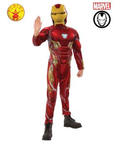 Iron Man - Small 8-10 Years - Child Costume (RUB700166M)