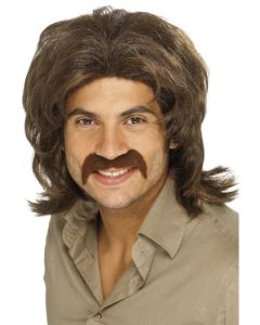 1970's Retro Wig - Brown (SM42019)