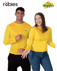 The Wiggles Yellow Costume Top Adult Costume (RUB7330P)