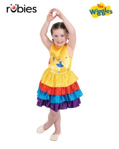 The Wiggles Ballerina Multi-Coloured Dress Child Costume (RUB7571P)
