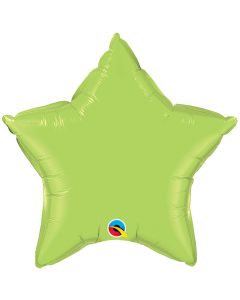 Star 20 Inch Foil Balloon - Lime Green (76231Q)