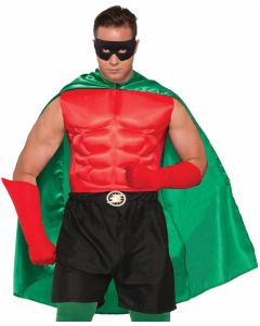 Superhero Cape - Green - Adult Costume (76488F)