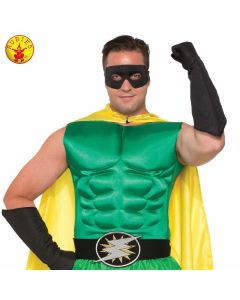 Hero Muscle Chest - Green - Adult (RUB76506F)