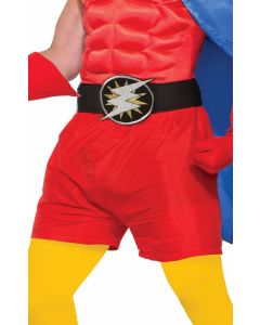 Superhero Boxer Shorts - Red - Adult (RUB76515F)