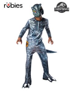 Velociraptor Blue Deluxe Lenticular Child Costume (RUB7809P)