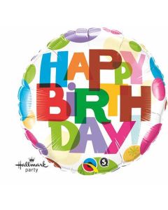 It's Your Day! Happy Birthday - 18 Inch Foil Balloon (80839Q)