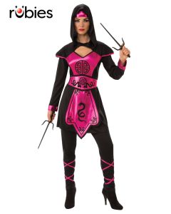 Pink Ninja Warrior Adult Costume (RUB821046)
