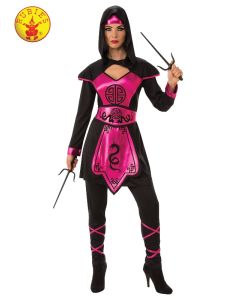 Pink Ninja Warrior Adult Costume (RUB821046)